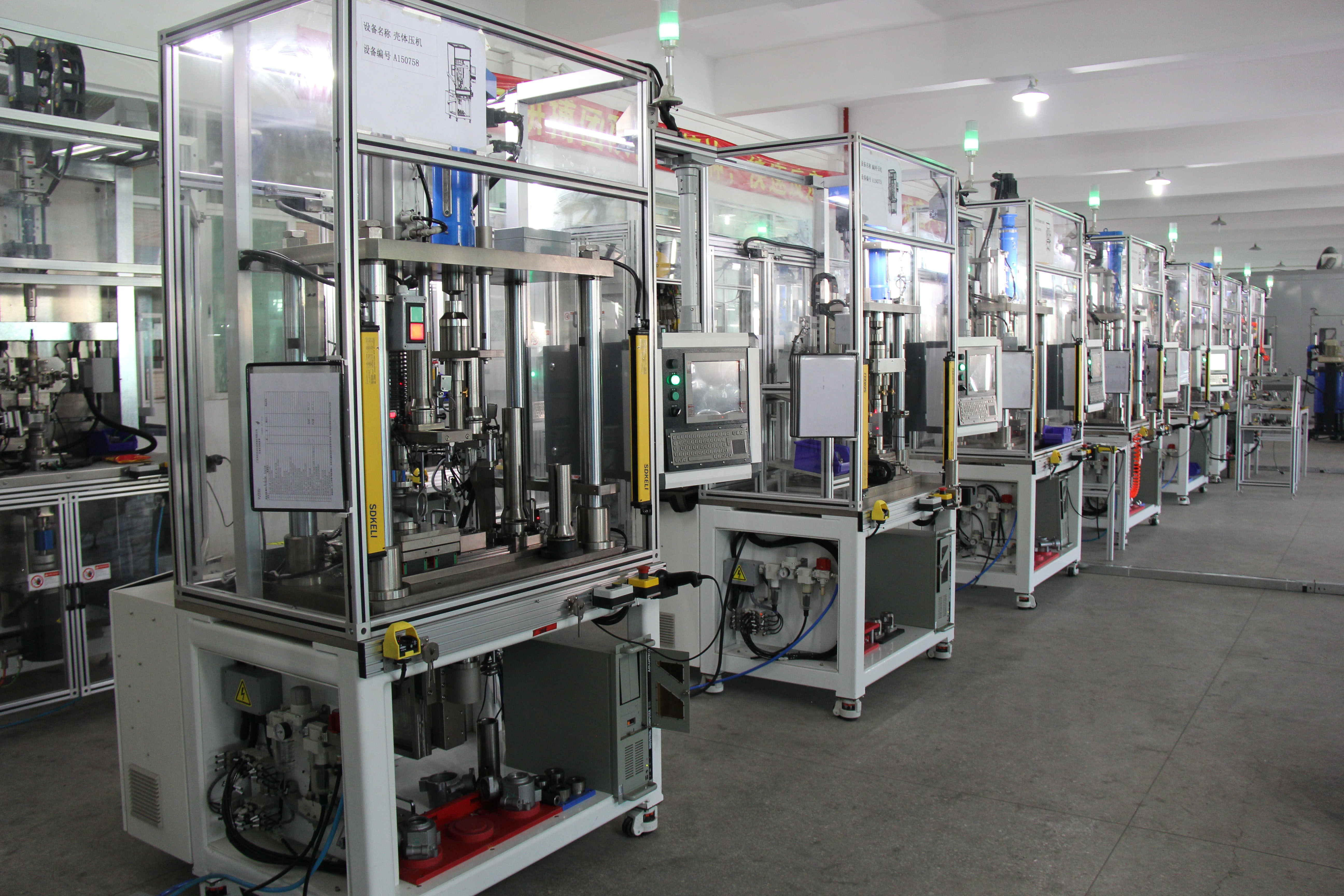 机器人智能连线与非标自动化设备 转向器在线质量检测智能装配线的革新应用